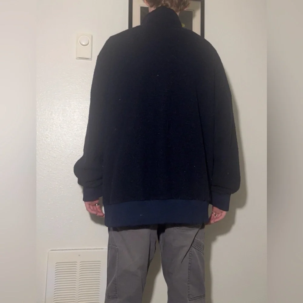 Patagonia Navy Quarter-Zip Fleece Pullover